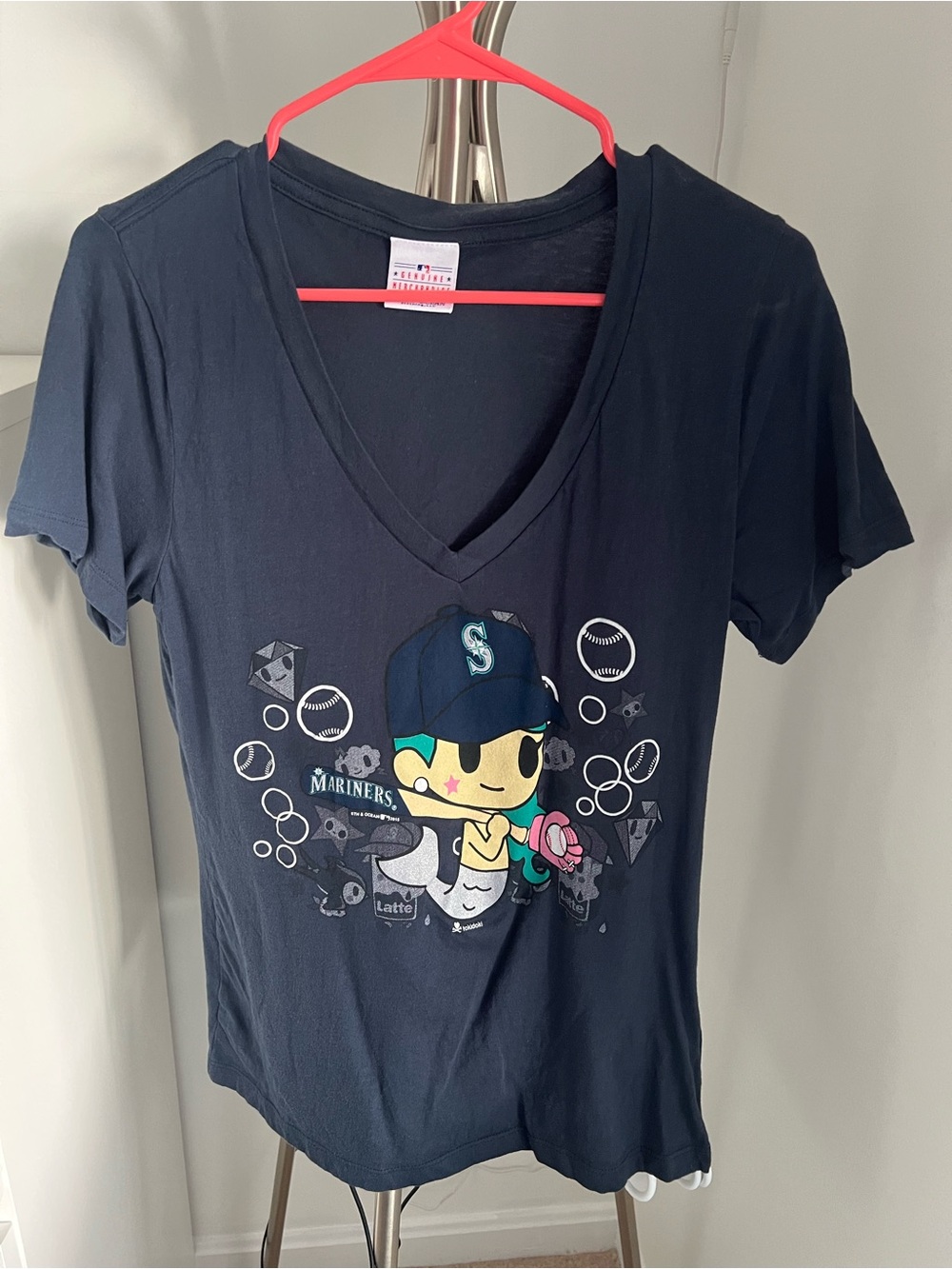 Tokidoki Mariners Mermaid Baseball League Tee XL